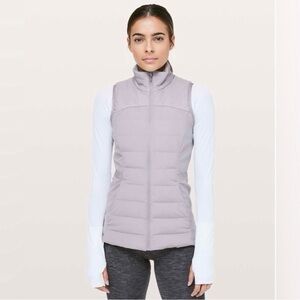LULULEMON | Down for it All Vest | 8 | Purple/ Grey